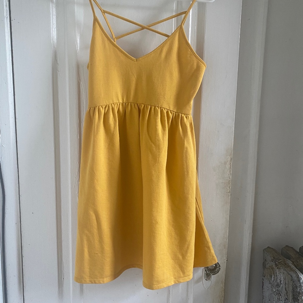 Wild Fable Golden Yellow Sundress